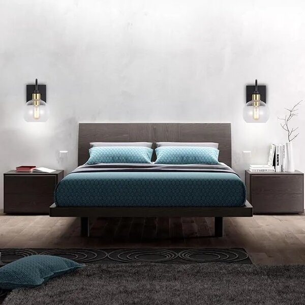Φωτιστικό τοίχου black gold APP1580-1W
