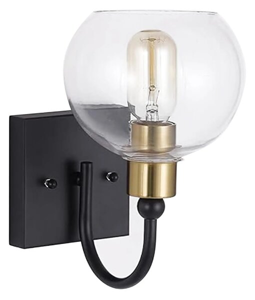 Φωτιστικό τοίχου black gold APP1580-1W