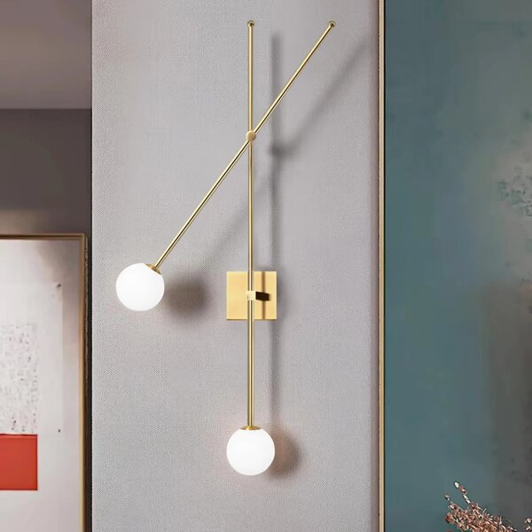 Φωτιστικό τοίχου APP1594-2W gold