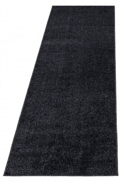 Χαλί Ata Ανθρακί 80x250 cm