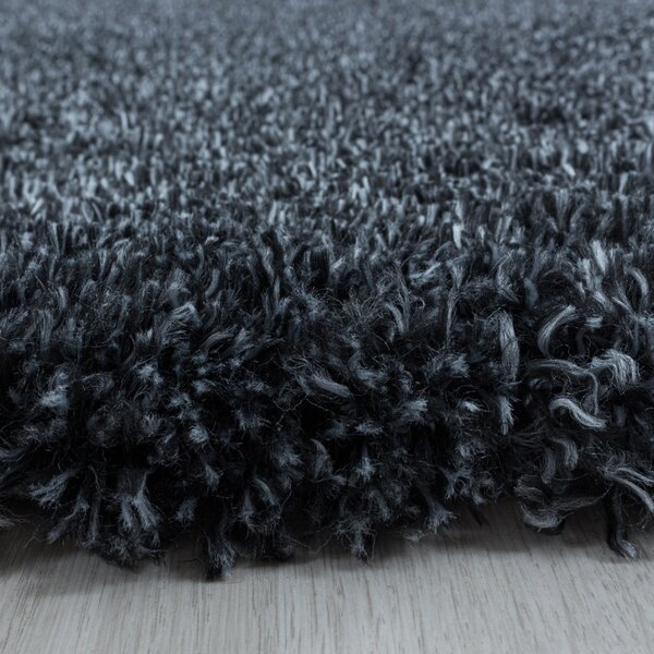 Χαλί Fluffy Ανθρακί 60x110 cm