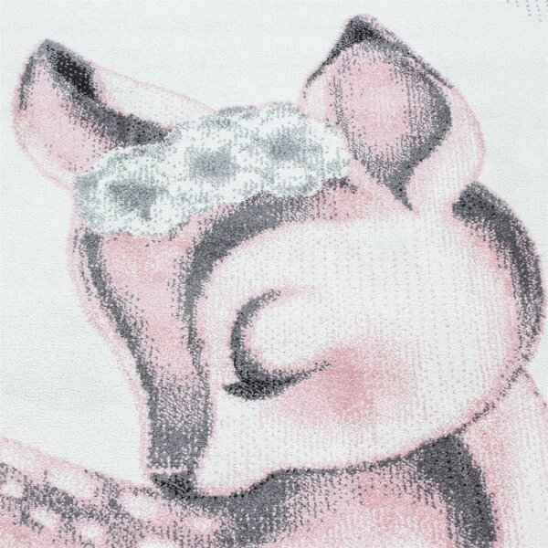 Χαλί Bambi Ροζ V3 120x170 cm
