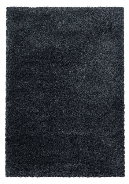 Χαλί Fluffy Ανθρακί 60x110 cm