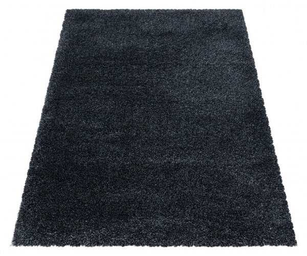 Χαλί Fluffy Ανθρακί 60x110 cm
