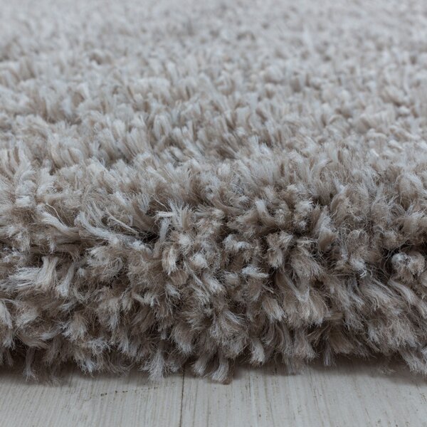 Χαλί Fluffy Μπεζ 60x110 cm