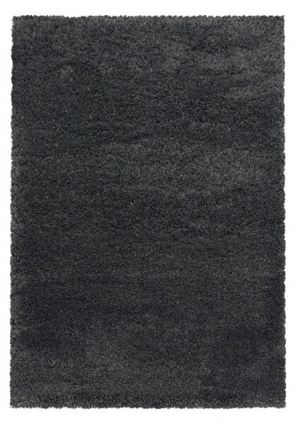 Χαλί Fluffy Γκρι 60x110 cm