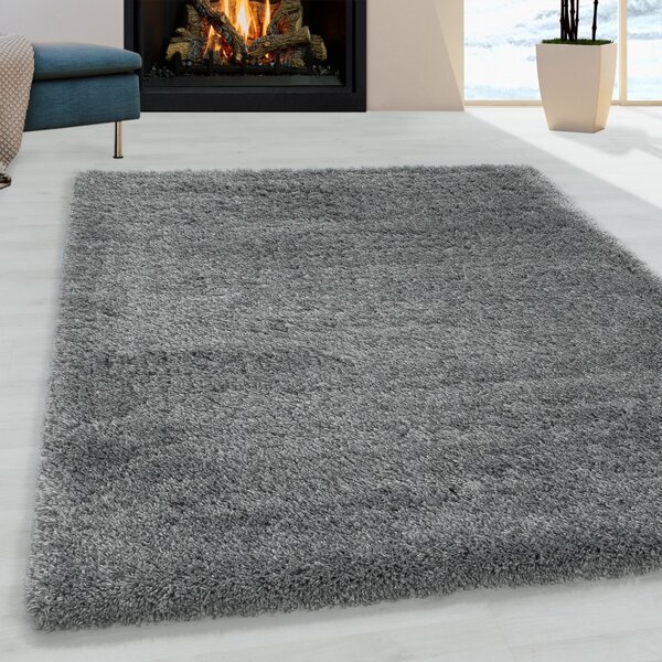 Χαλί Fluffy Γκρι Deschis 80x150
