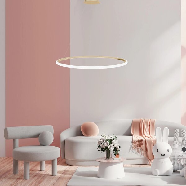 Lampa wisząca LHJ001-CP 40 cm GOLD