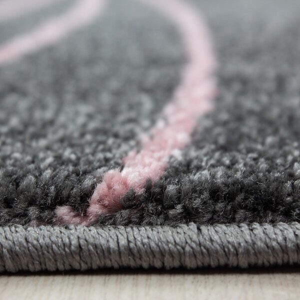 Χαλί Kids Ροζ V5 120x120 cm