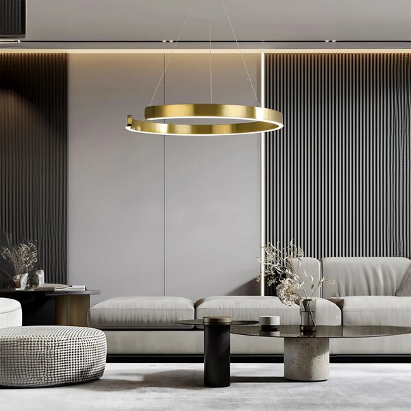 Λάμπα LED LHJ052-CP1 C BRUSH GOLD
