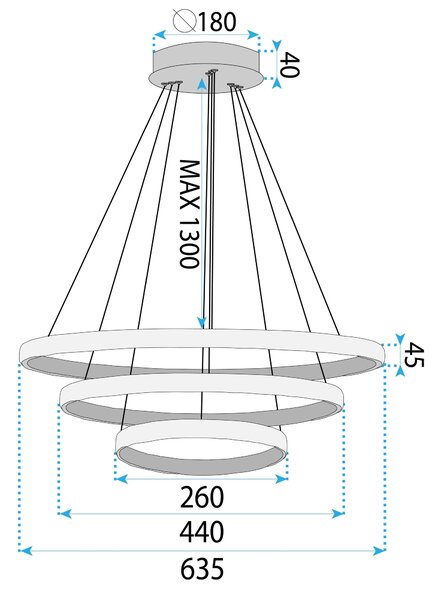 Λάμπα LED LHJ042-CP3 GOLD