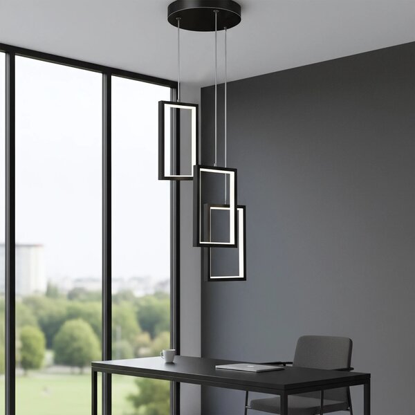 Λάμπα LED LHJ087-3CP BLACK
