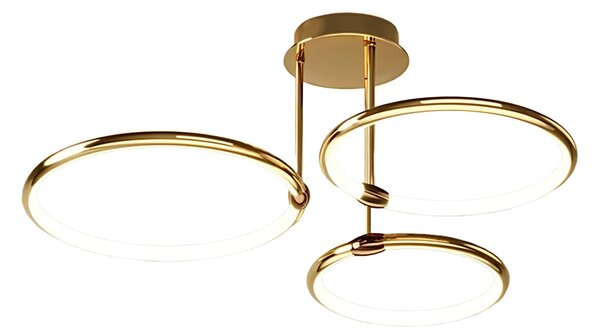 Φωτιστικό τοίχου G122-3C GOLD LED