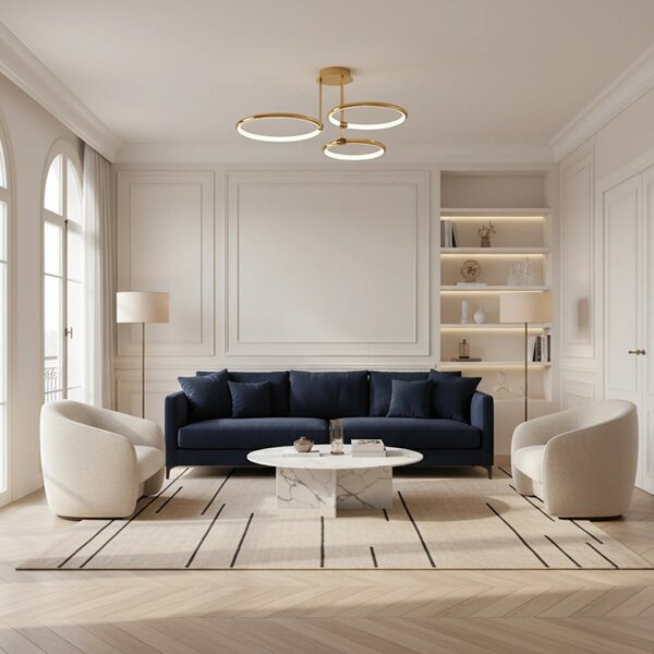 Φωτιστικό τοίχου G122-3C GOLD LED