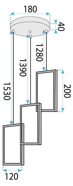 Λάμπα LED LHJ088-3CP GOLD