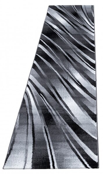 Χαλί Parma Μαύρο V1 80x300 cm