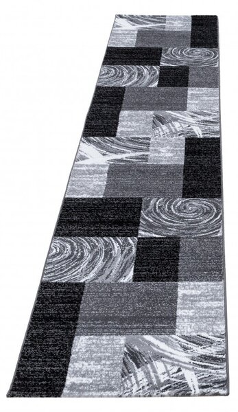 Χαλί Parma Μαύρο V2 80x300 cm