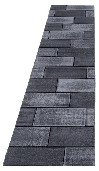 Χαλί Plus Μαύρο V3 80x150 cm