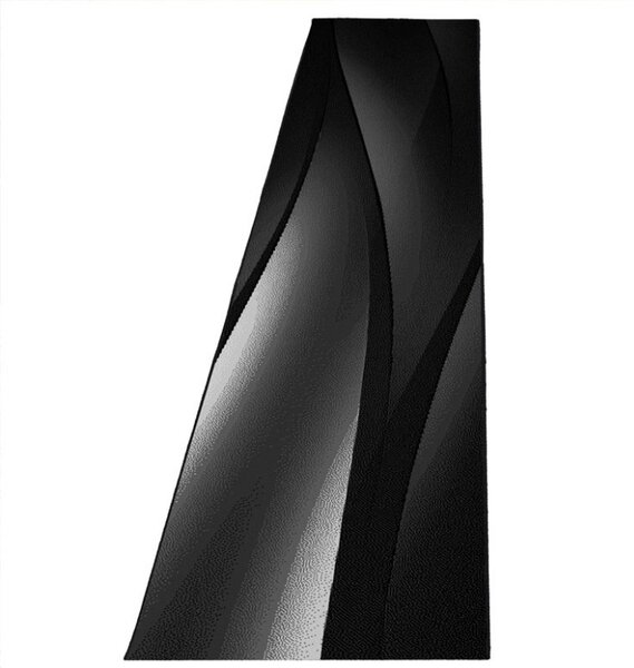 Χαλί Plus Μαύρο V6 80x300 cm