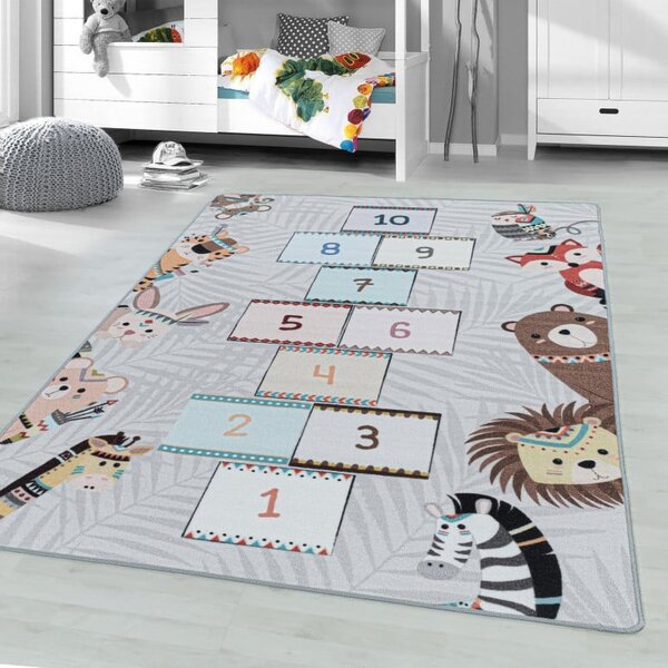 Χαλί Play Γκρι V3 80x120 cm