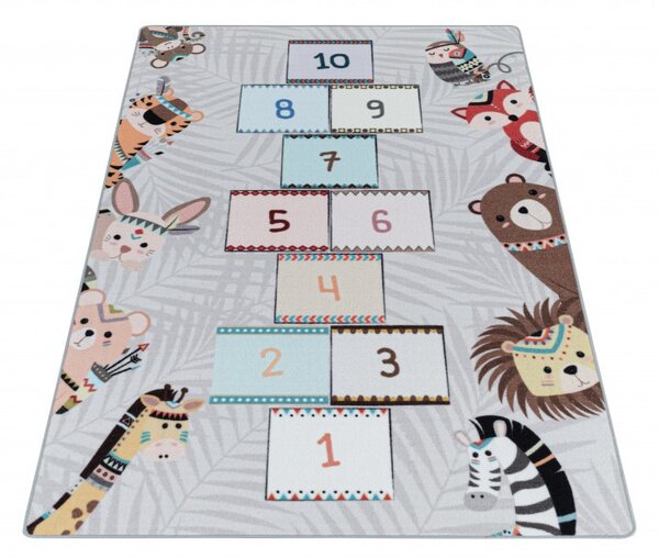 Χαλί Play Γκρι V3 80x120 cm