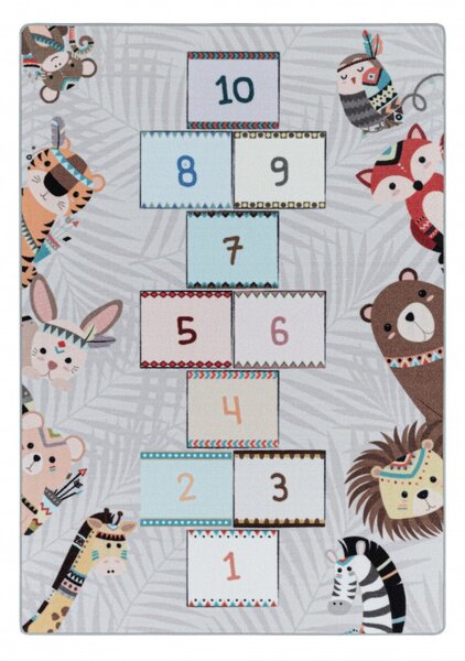 Χαλί Play Γκρι V3 80x120 cm