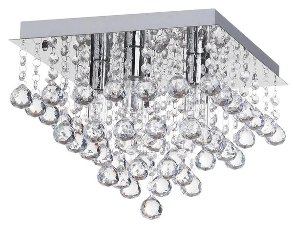 Κρυστάλλινο Φωτιστικό Οροφής Plafon APP515-4C Cristal