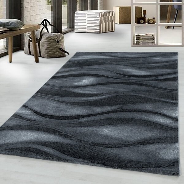 Χαλί Costa Μαύρο V4 140x200 cm