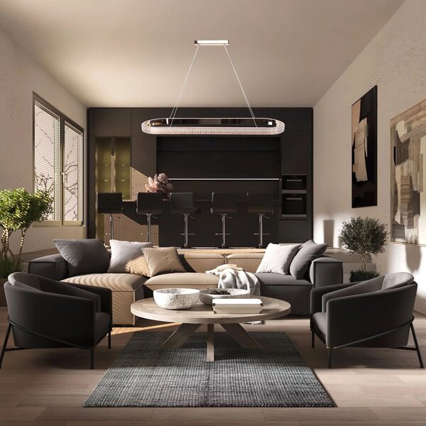 Λάμπα LED APP1751-CP GOLD 90 cm