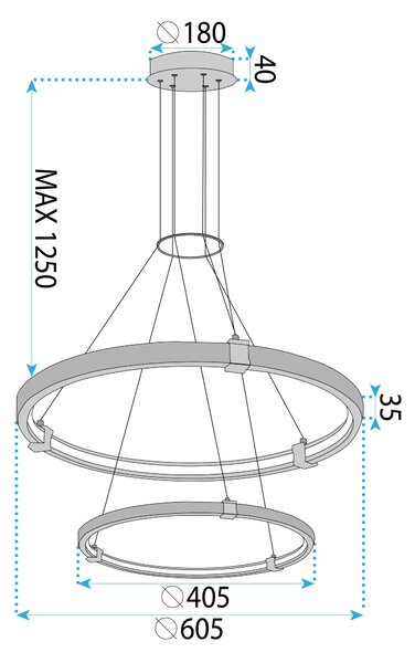 Λάμπα LED LHJ037-CP2 GOLD