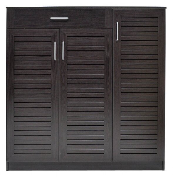 Παπουτσοθήκη Sante 30 Ζευγάρια Wenge 120x37x123 cm