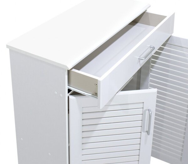 Παπουτσοθήκη Sante 20 Ζευγάρια Λευκό 80x37x123 cm