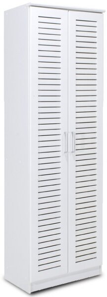 Παπουτσοθήκη Sante 21 Ζευγάρια Λευκό 60x37x183 cm