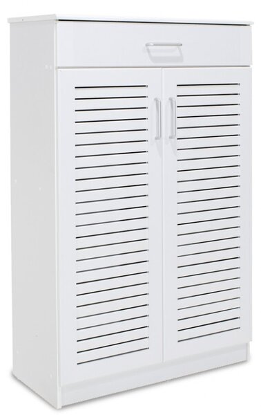 Παπουτσοθήκη Sante 20 Ζευγάρια Λευκό 80x37x123 cm