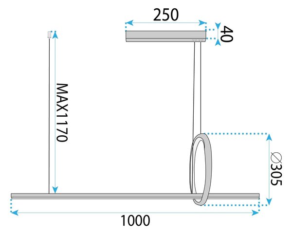 Λάμπα LED LHJ111-CP C BRUSH GOLD