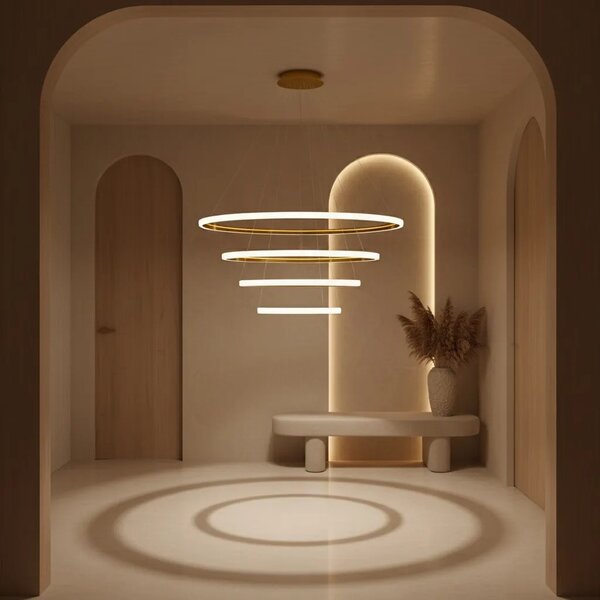 Lampa wisząca LHJ009-CP4 GOLD
