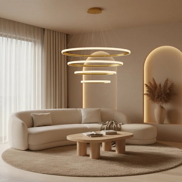 Lampa wisząca LHJ009-CP4 GOLD