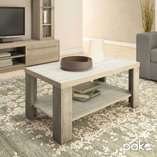 Τραπεζάκι σαλονιού Riano Sonoma 89.5x49.5x42.5 cm