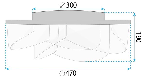 Φωτιστικό τοίχου G139-C GOLD LED