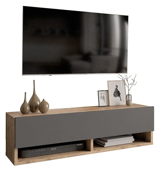 Έπιπλο TV Handra Ανθρακί 100x31.5x29 cm