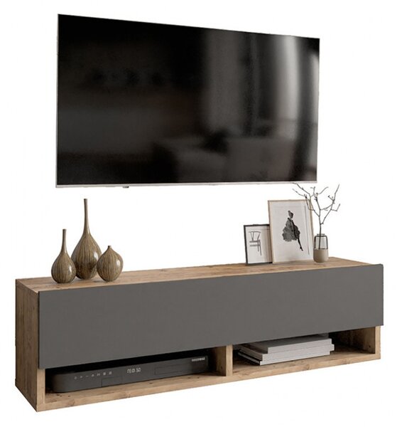 Έπιπλο TV Handra Ανθρακί 100x31.5x29 cm