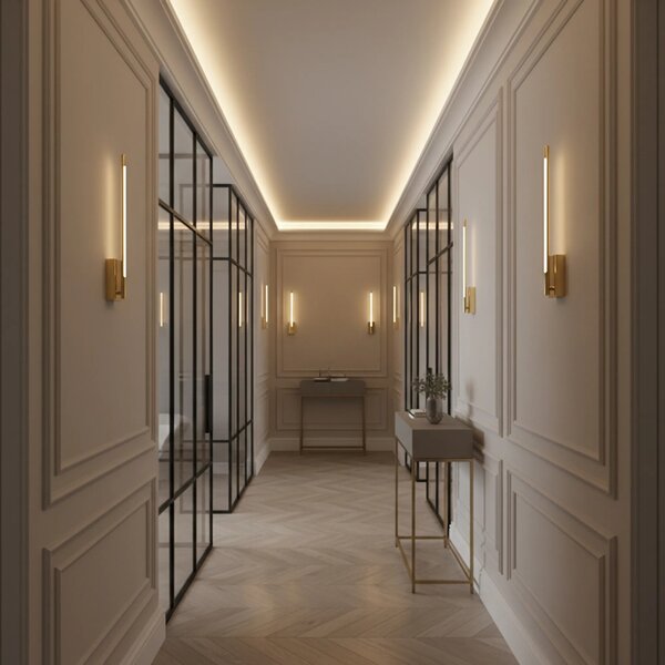Φωτιστικό τοίχου LED APP1799-W Gold