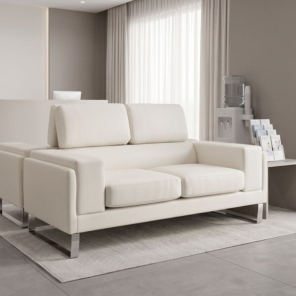 Καναπές Shea 2 θέσεων Ivory 158x80x87 cm