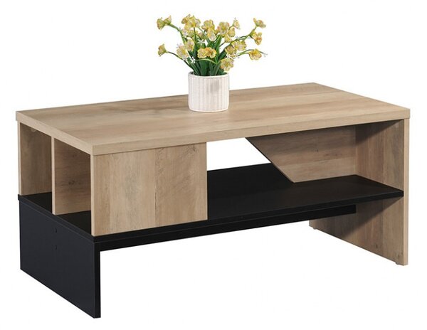 Τραπεζάκι σαλονιού Naya Ανθρακί 93x46x43 cm