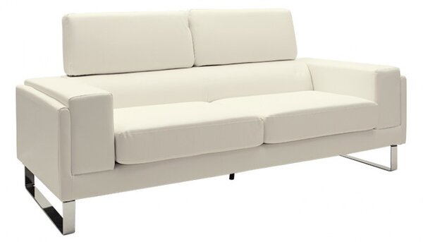 Καναπές Shea 3 θέσεων Ivory 198x80x87 cm