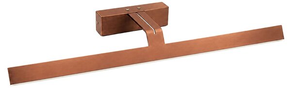 Επιτοίχο φωτιστικό μπάνιου LED SWE015-1W 73cm BRUSH COPPERR