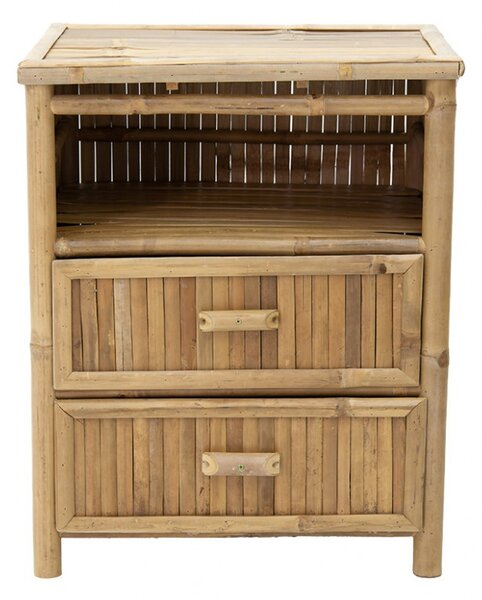 Κομοδίνο Ofra Bamboo 56x46x69 cm