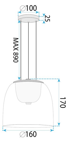 Φωτιστικό οροφής LED APP1689-1PC A Gold