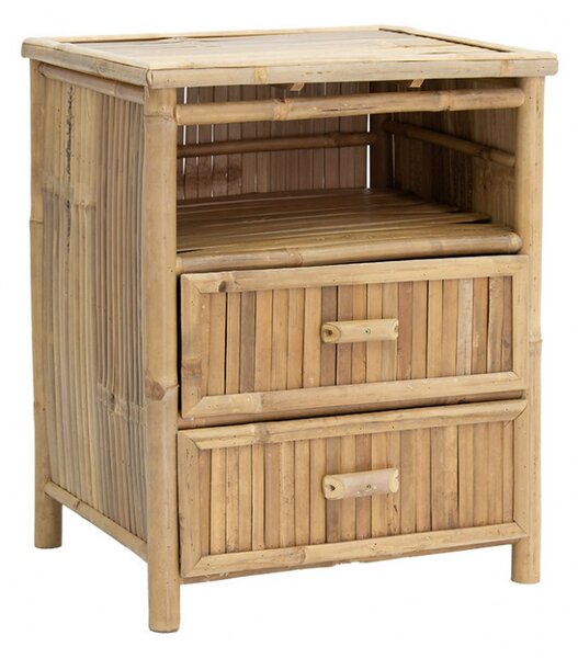 Κομοδίνο Ofra Bamboo 56x46x69 cm