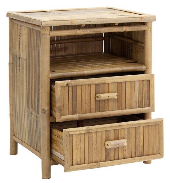 Κομοδίνο Ofra Bamboo 56x46x69 cm